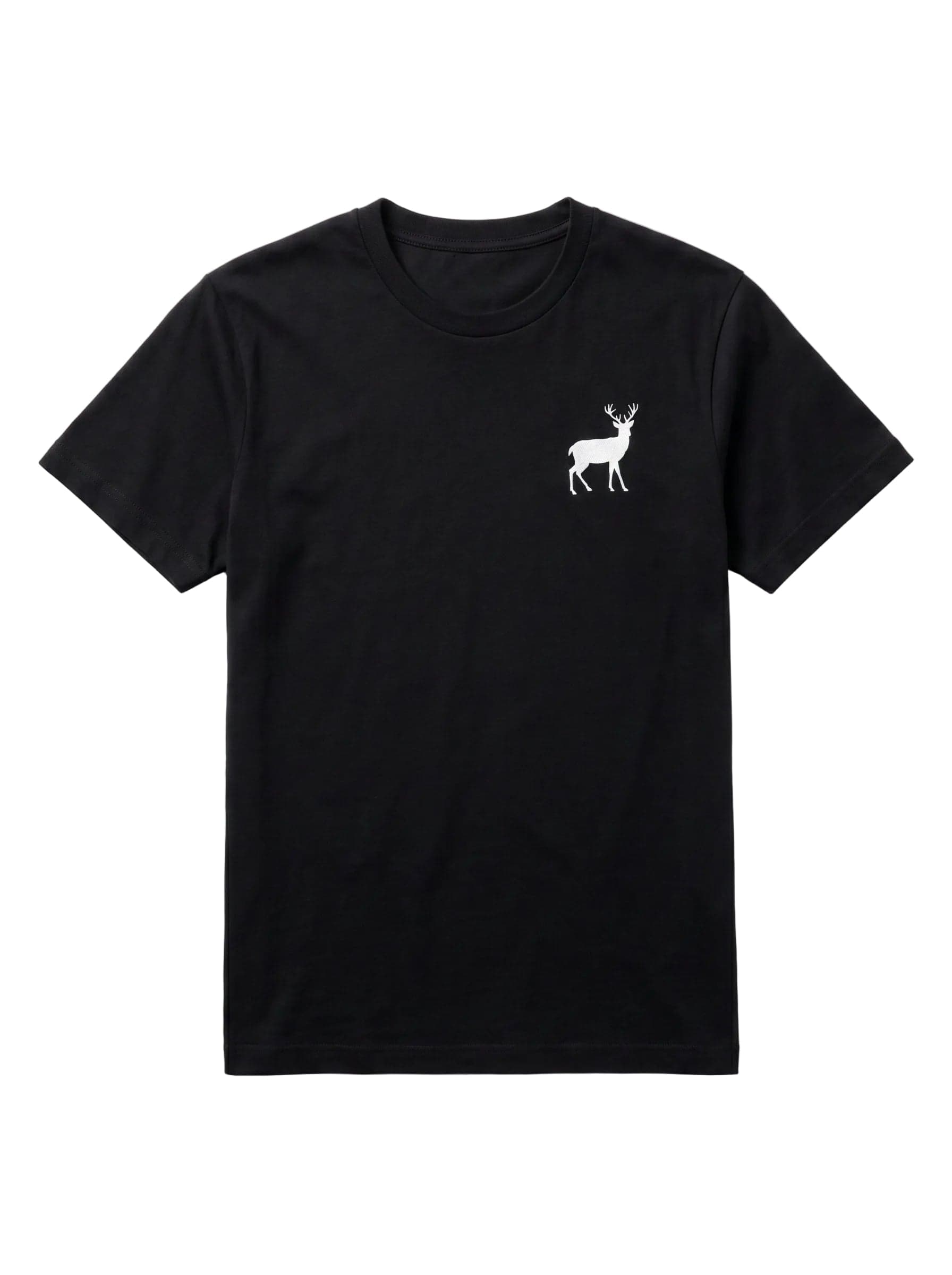 Stag Minimal Erkek Tişört - Siyah — görsel 1 / 5