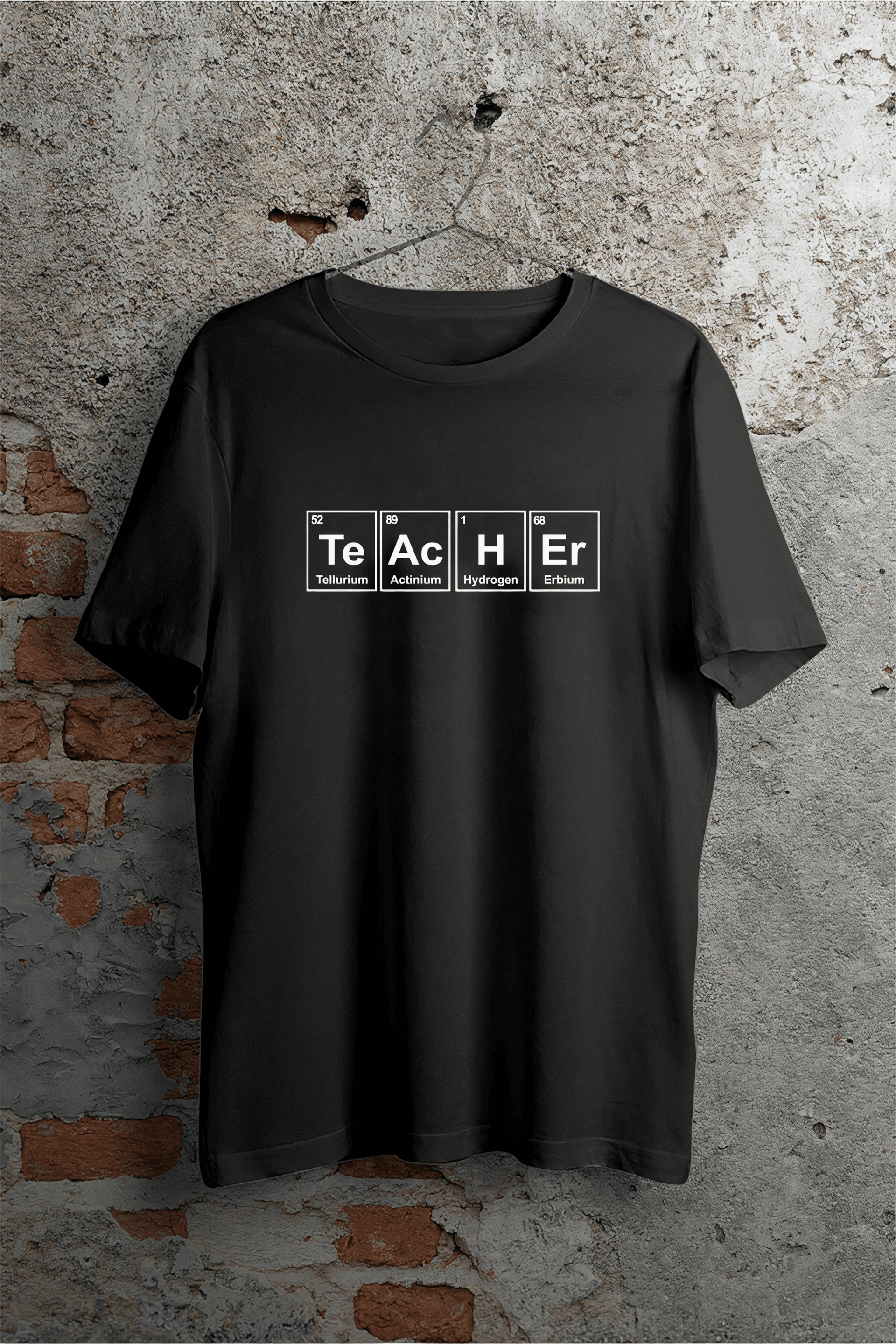 24 Kasım Kimya Öğretmeni Hediyesi Baskılı Bisiklet Yaka T-shirt - Beyaz