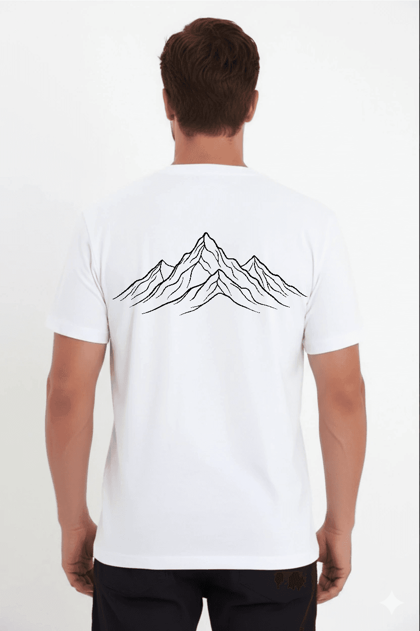 Erkek T-Shirt Nihilist Penguen Baskılı Bisiklet Yaka Kısa kol yazlık Tişört - Beyaz — görsel 1 / 4