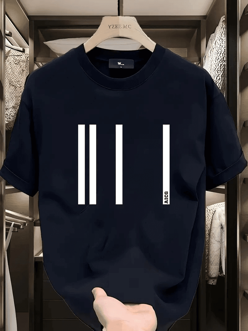 Kadın Kısa Kol Yazlık Tişört Bisiklet Yaka Baskılı Oversize T-Shirt - Siyah — görsel 1 / 5