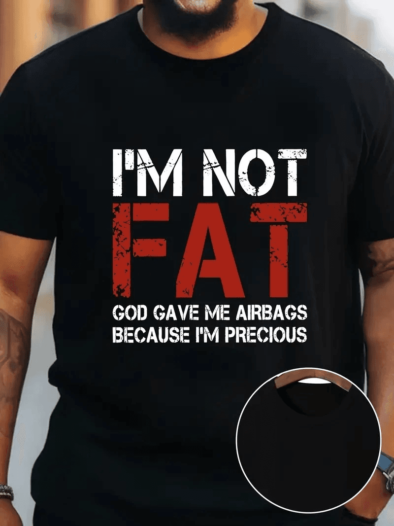Erkek Kısa Kol Yazlık Tişört Bisiklet Yaka Baskılı Oversize T-Shirt - Siyah — görsel 1 / 3