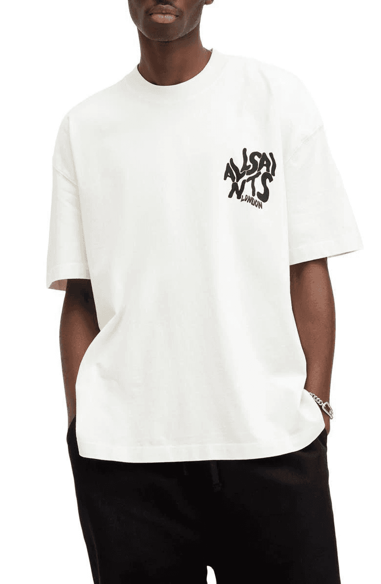Erkek Tişört Baskılı kısa kol T-Shirt - Beyaz — görsel 1 / 2