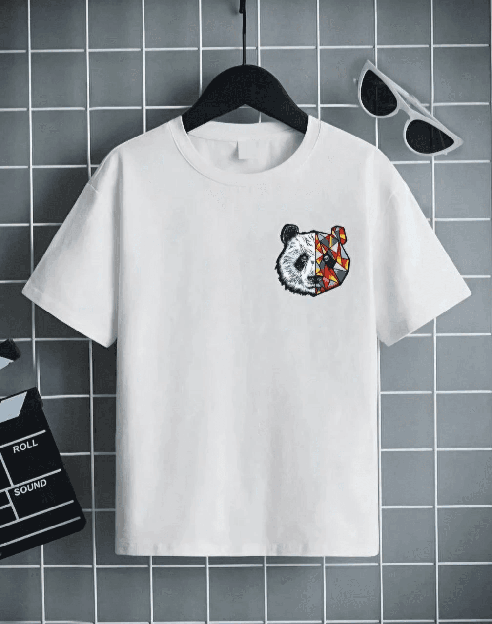 Unisex Çocuk Baskılı T-Shirt - Beyaz — görsel 1 / 3