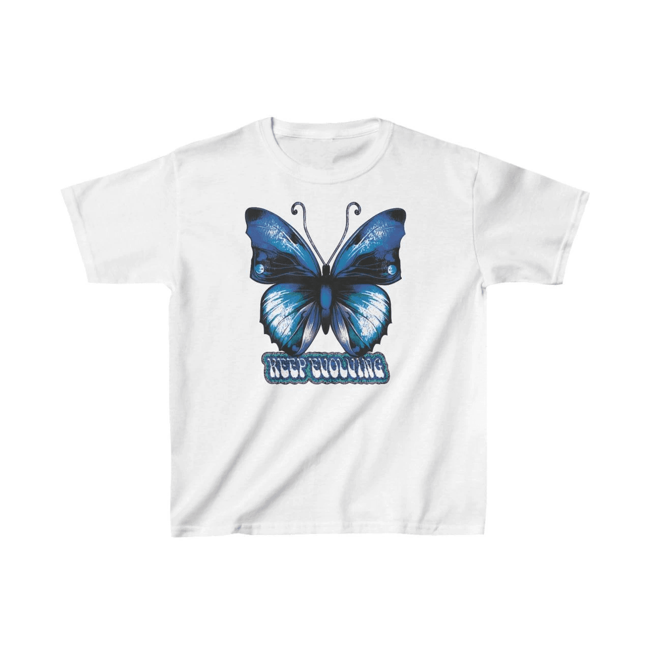 Unisex Çocuk Baskılı T-Shirt - Beyaz