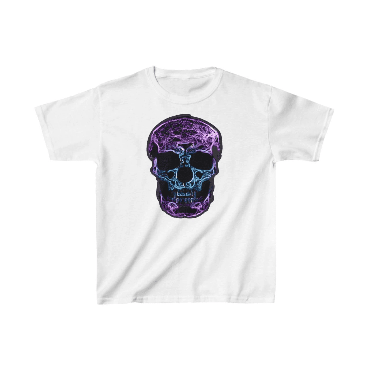 Unisex Çocuk Baskılı T-Shirt - Beyaz