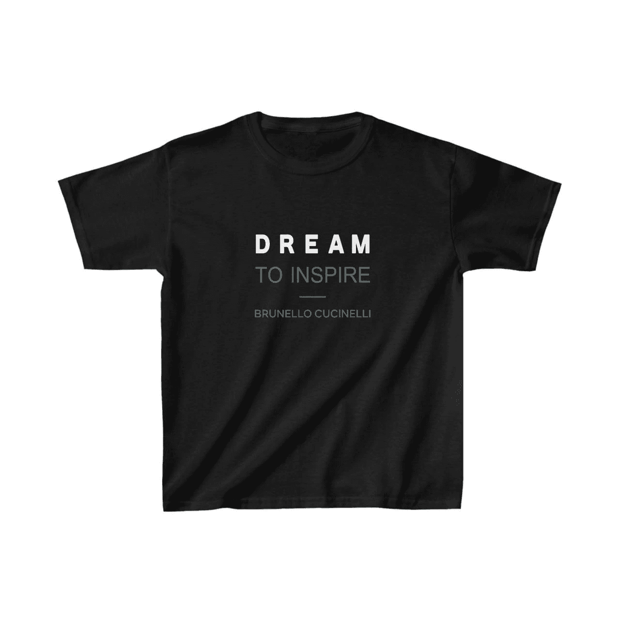 Unisex Çocuk Baskılı T-Shirt - Siyah