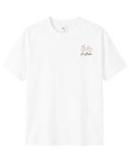 The Society Collection Amsterdam Oversize Unisex Tişört - Beyaz