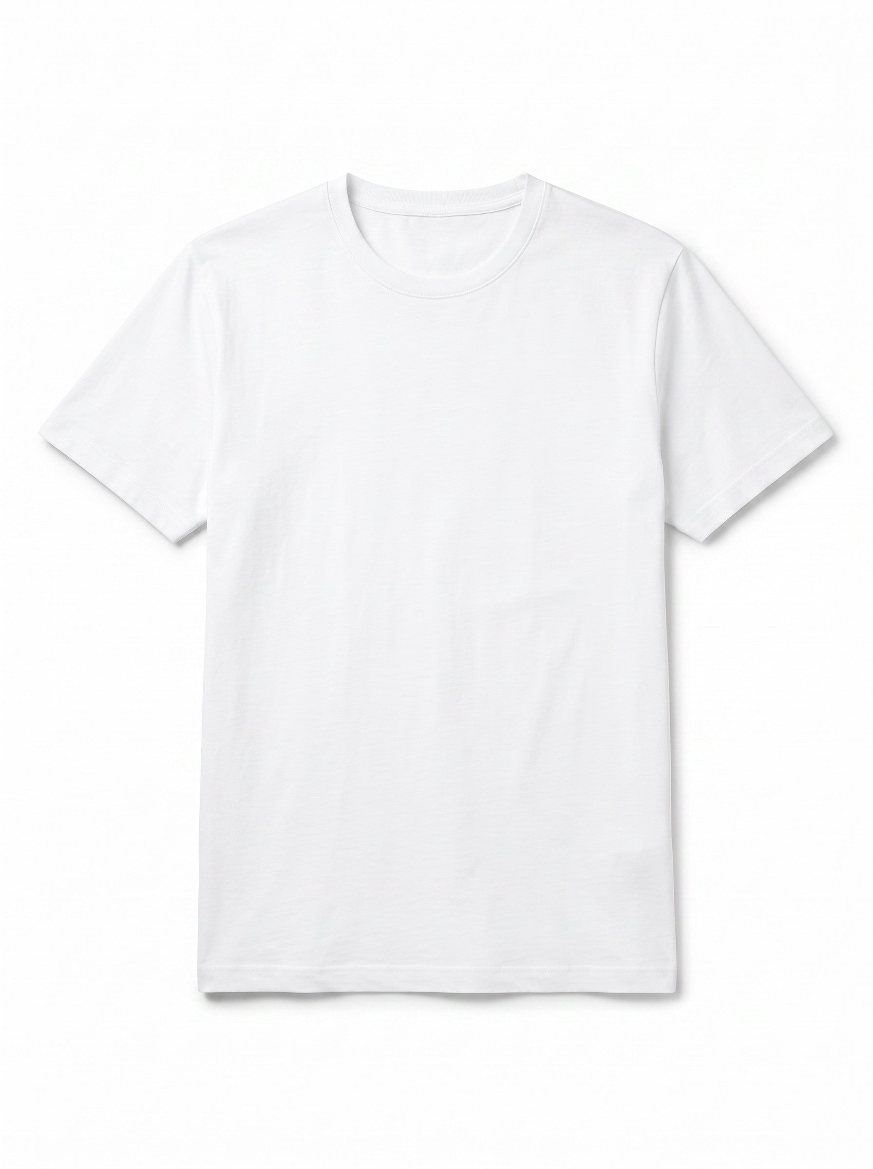 Basic Regular Fit Beyaz Tişört