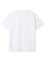 Men's Summer Crew Neck Printed Regular Fit Short Sleeve T-Shirt - White