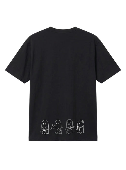 Ghost Crew Double Oversize Men's T-Shirt - Black