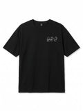 Ghost Crew Double Oversize Erkek Tişört - Siyah