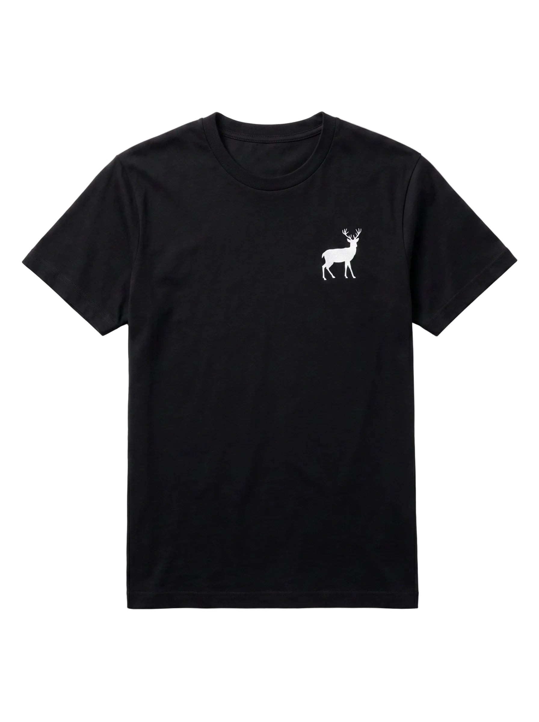 Stag Minimal Erkek Tişört - Siyah