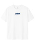The Society Collection London Oversize Unisex Tişört - Beyaz