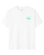 The Society Collection Malibu Oversize Unisex Tişört - Beyaz