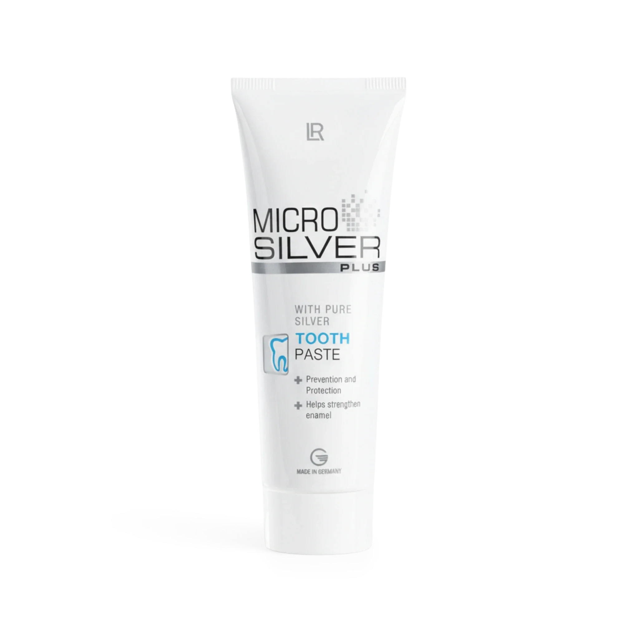 معجون أسنان LR Microsilver Plus سعة 75 مل | حماية مكثفة للأسنان الحساسة