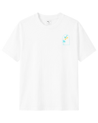 The Society Collection Palm Springs Oversize Unisex Tişört - Beyaz