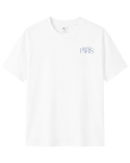 The Society Collection Paris Oversize Unisex Tişört - Beyaz