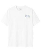 The Society Collection Paris Oversize Unisex Tişört - Beyaz