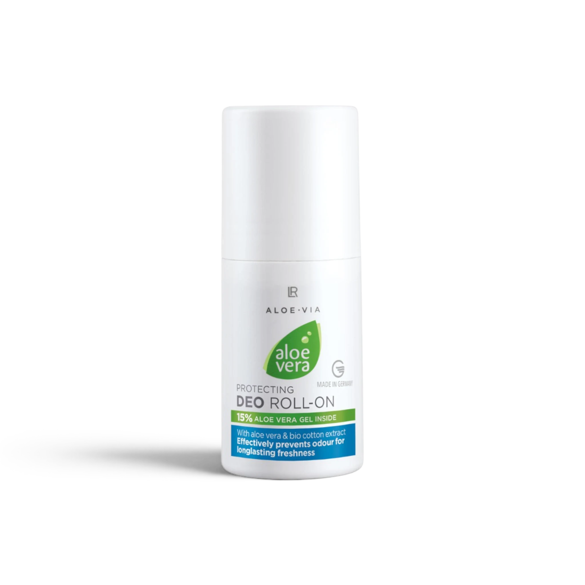 ArvoCulture LR Aloe Via alkolsüz, %15 aloe vera jeli ve pamuk özü içeren 50 ml koruyucu roll-on deodorant