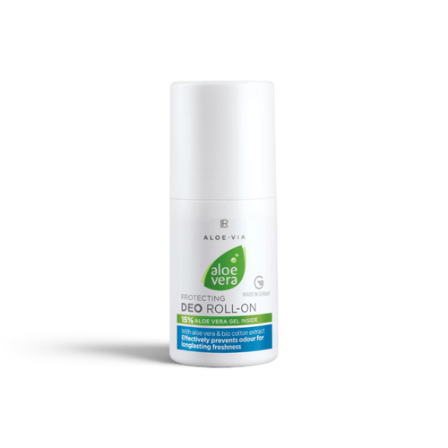 ArvoCulture LR Aloe Via alkolsüz, %15 aloe vera jeli ve pamuk özü içeren 50 ml koruyucu roll-on deodorant