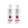 ArvoCulture LR Vita Daily 2'li set, 21 meyve ve sebze konsantresi ile 10 temel vitamin içeren sıvı takviye edici gıda.