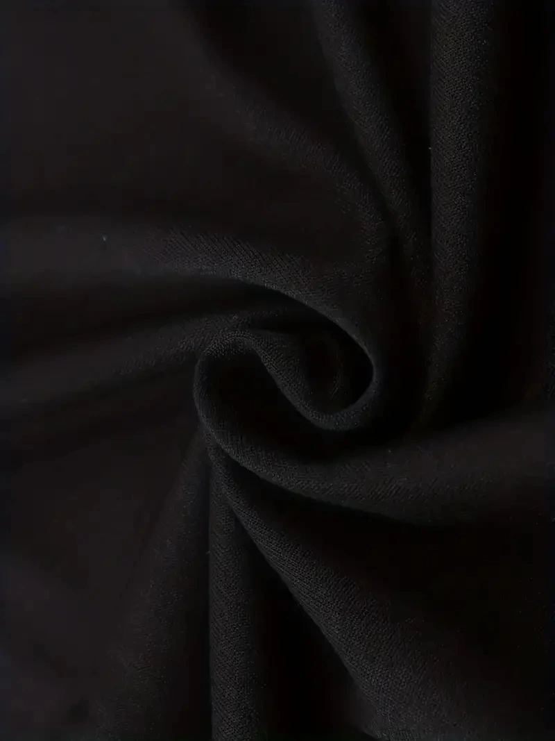 Erkek ANIMAL Baskılı Tişört Bisiklet YakaYazlık T-shirt - Siyah