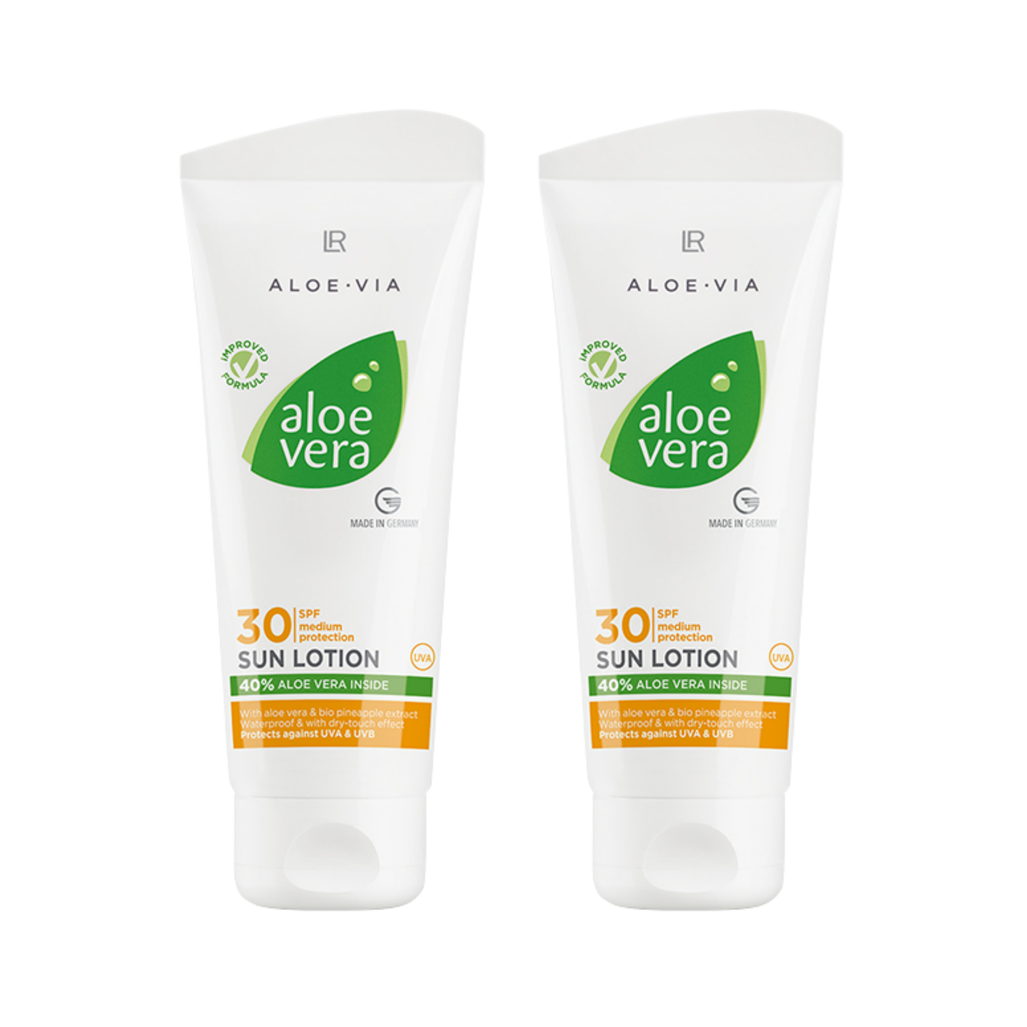 LR ALOE VIA SPF 30 Güneş Losyonu 2’li | Günlük Koruma & Nemlendirici Güneş Bakımı