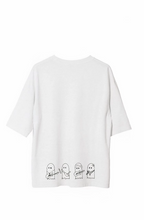 Erkek Baskılı T-Shirt Kısa Kol Bisiklet Yaka Regular Fit Rahat Kalıp Günlük Tişört - Beyaz